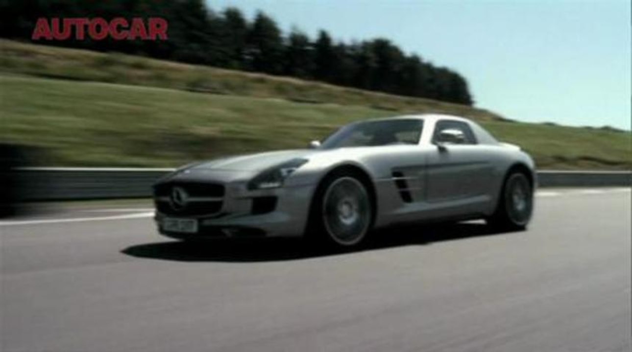 Mercedes SLS driven