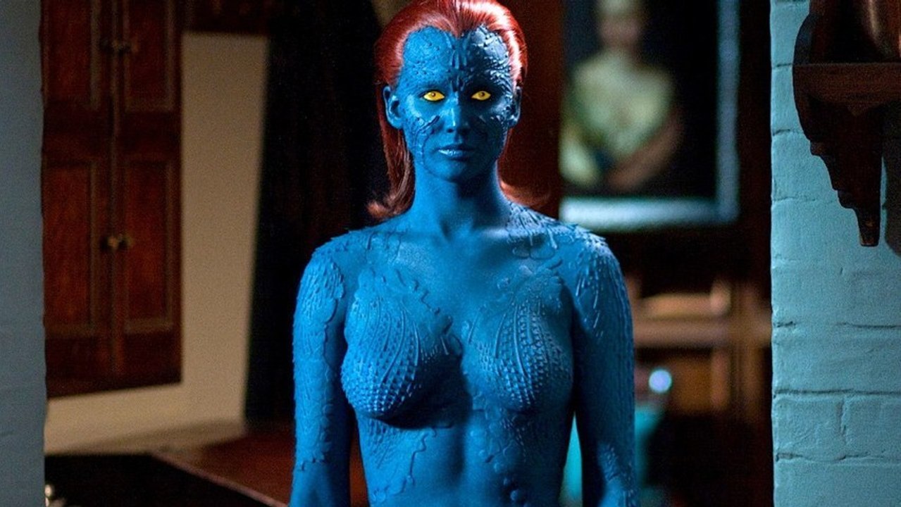 Jennifer Lawrence Looks Hot Blue in X-Men First Class - video Dailymotion