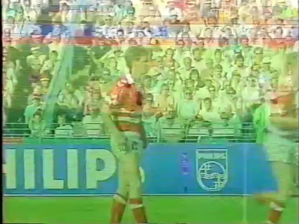 group 1, West Germany vs Denmark 2-0