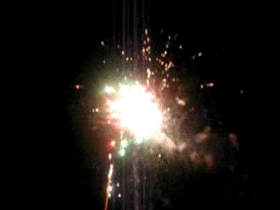 feu d'artifice Gala Cust