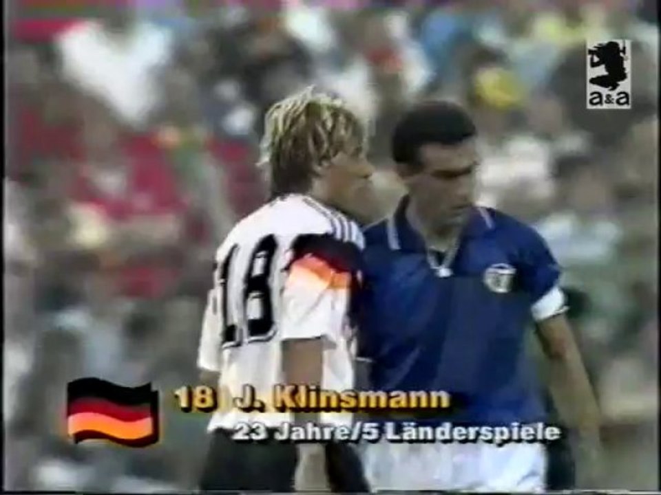 group 1, West Germany vs Italy 1-1