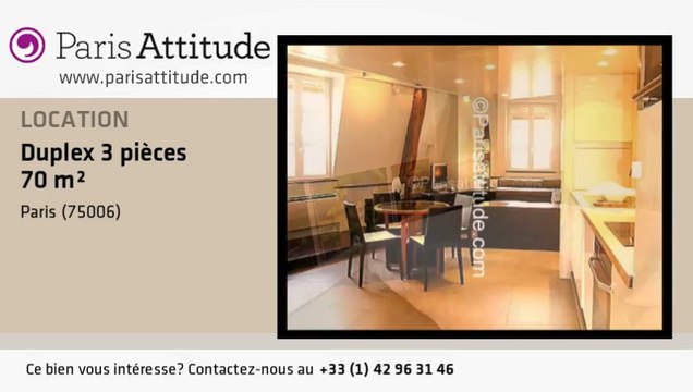 Duplex 2 Chambres à louer - St Germain, Paris - Ref. 1205