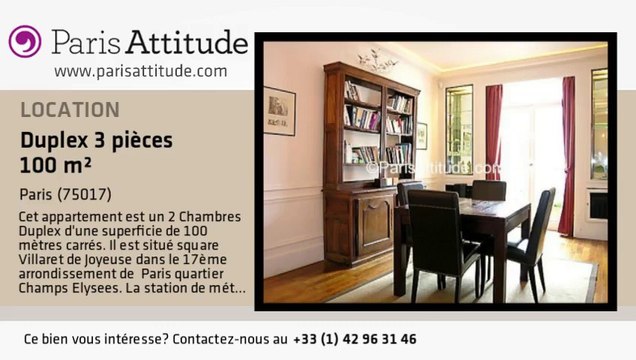 Duplex 2 Chambres à louer - Porte Maillot/Palais des Congrès, Paris - Ref. 3902