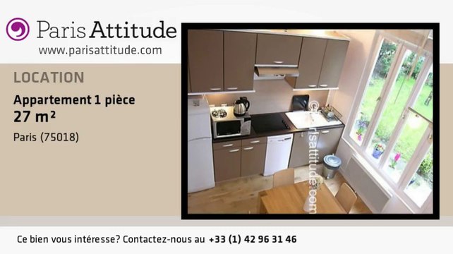 Appartement Alcove Studio à louer - Montmartre, Paris - Ref. 3069