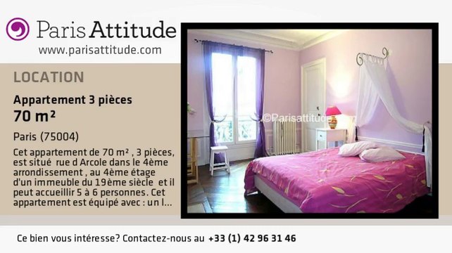 Appartement 2 Chambres à louer - Ile de la Cité, Paris - Ref. 1091