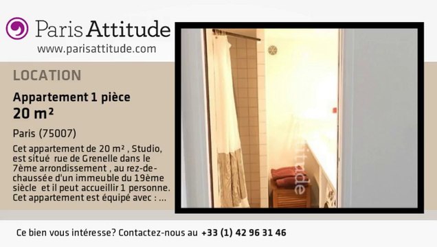 Appartement Studio à louer - Musée d'Orsay, Paris - Ref. 7971