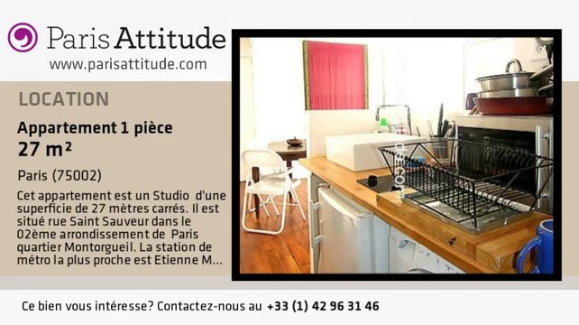 Appartement Studio à louer - Strasbourg St Denis, Paris - Ref. 4664