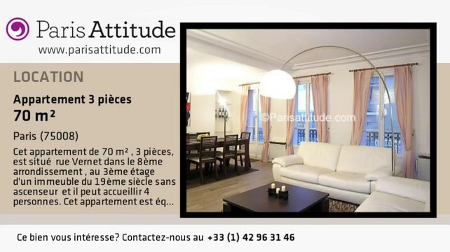 Appartement 2 Chambres à louer - Arc de Triomphe, Paris - Ref. 2399