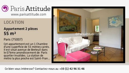 Appartement 1 Chambre à louer - Ecole Militaire/Unesco, Paris - Ref. 4905