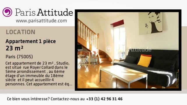 Appartement Studio à louer - Panthéon/Sorbonne, Paris - Ref. 7994