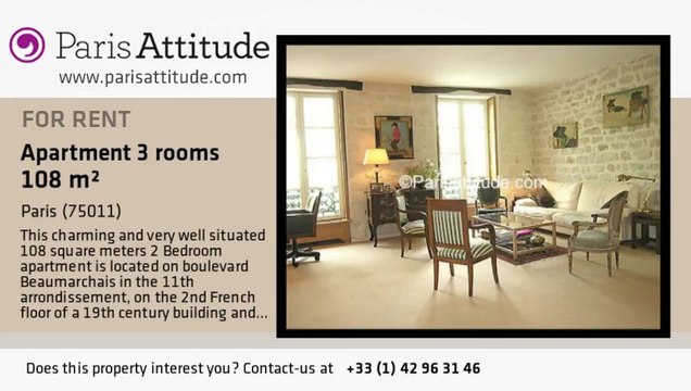 2 Bedroom Apartment for rent - Bastille, Paris - Ref. 4466