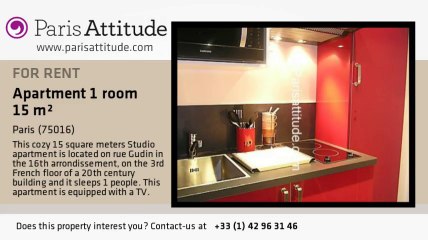 Studio Apartment for rent - Porte de St Cloud, Paris - Ref. 4186
