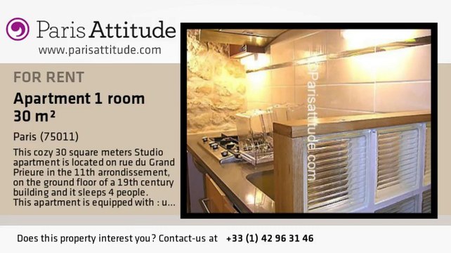 Studio Apartment for rent - Oberkampf, Paris - Ref. 2241