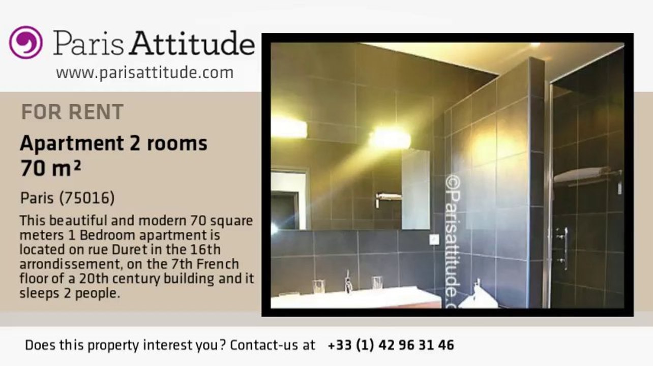 1 Bedroom Apartment for rent - Porte Maillot/Palais des Congrès, Paris - Ref. 2596