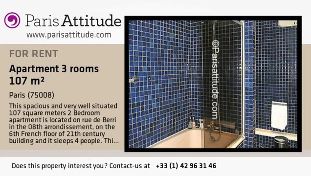 2 Bedroom Apartment for rent - Champs Elysées, Paris - Ref. 3984