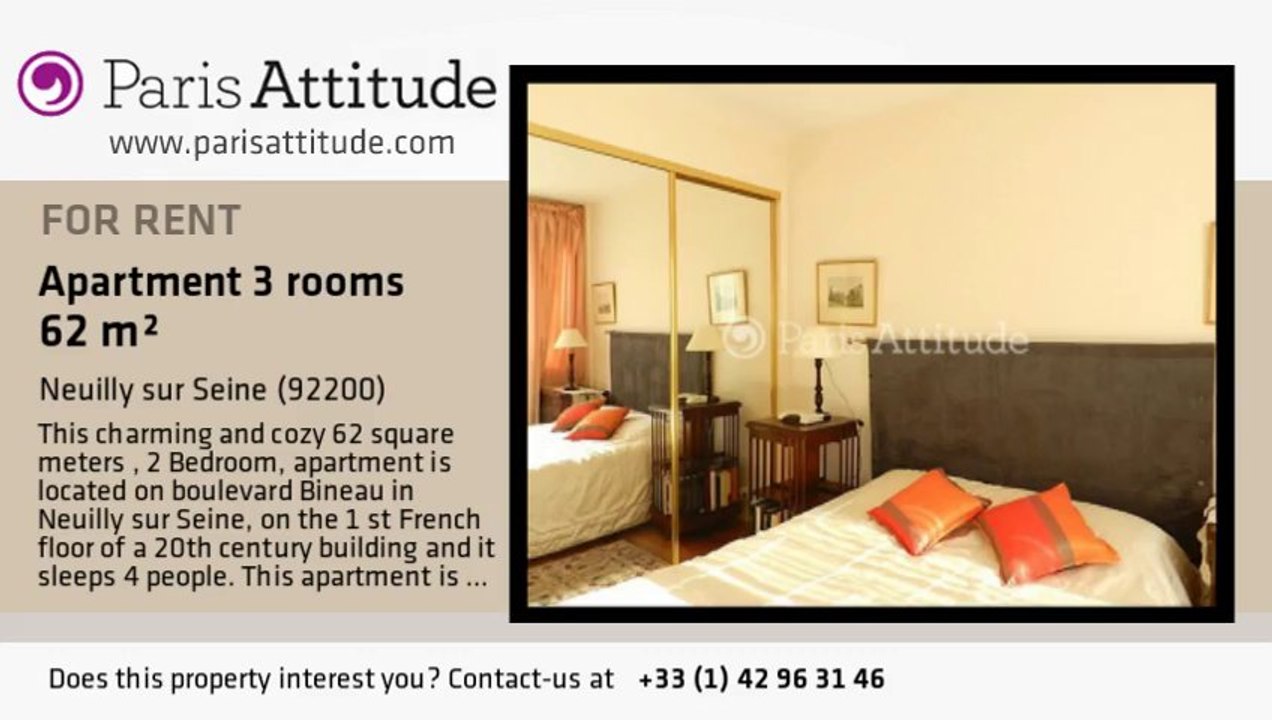 2 Bedroom Apartment for rent - Neuilly sur Seine, Neuilly sur Seine - Ref. 8282