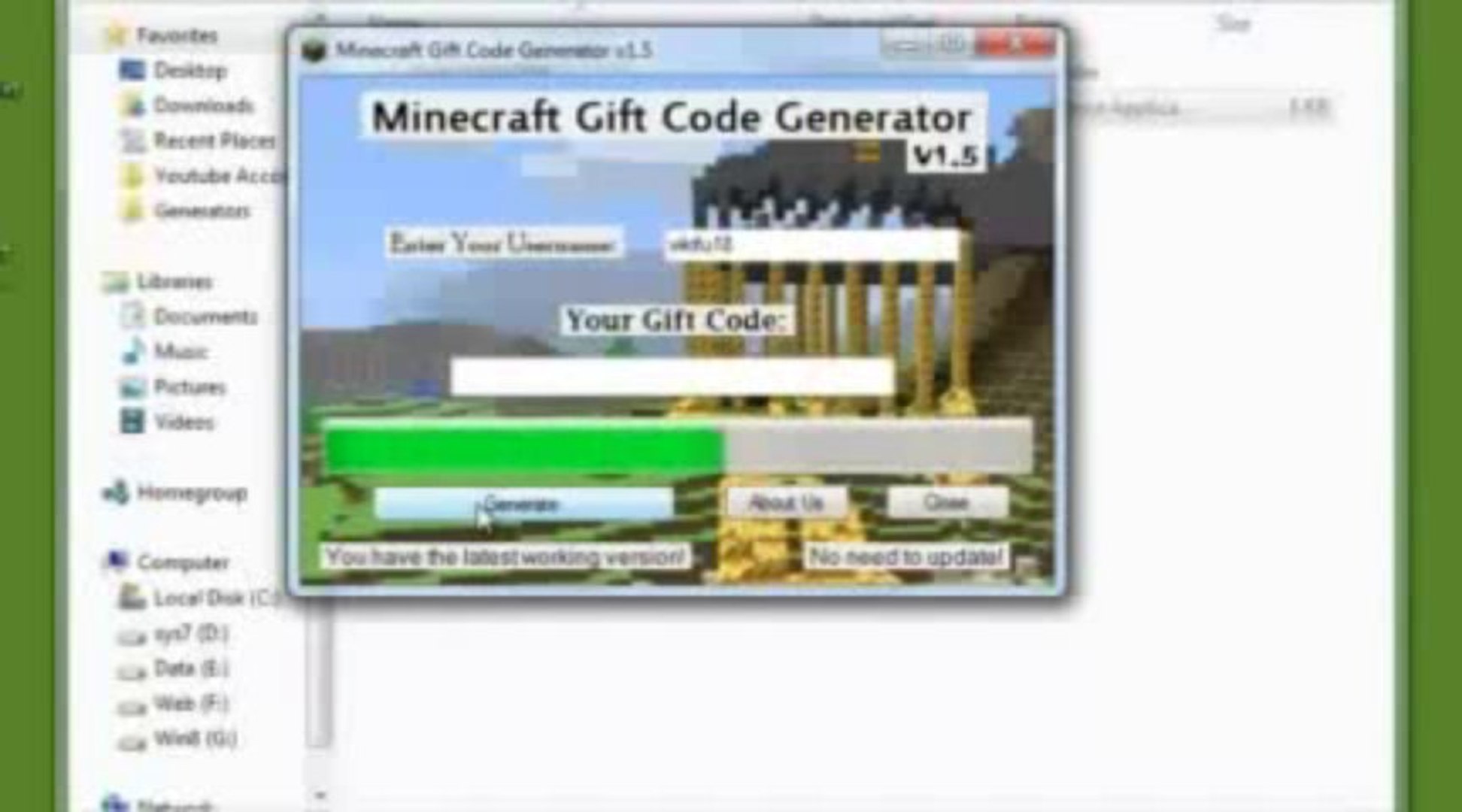 Minecraft gift code generator 2013 NOVEMBER » Keygen Crack + Torrent FREE  DOWNLOAD - video Dailymotion