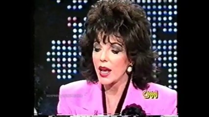JOAN COLLINS - Private Lives on LARRY KING LIVE
