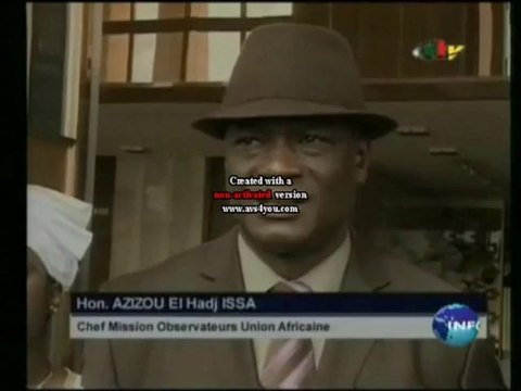 L'Honorable EL HADJ AZIZOU Issa du Bénin reçu par le Président Camérounais Paul Biya