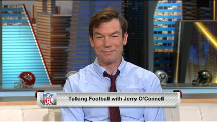 Talking football with Jerry O'Connell