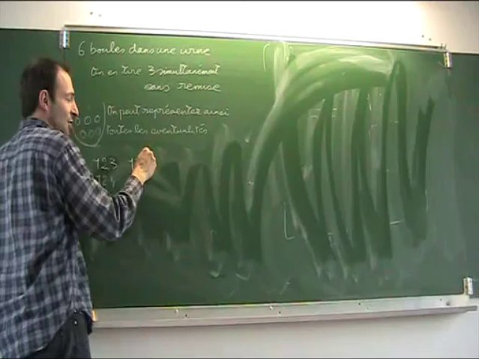 1S Probabilités 3 simultanément sans remise