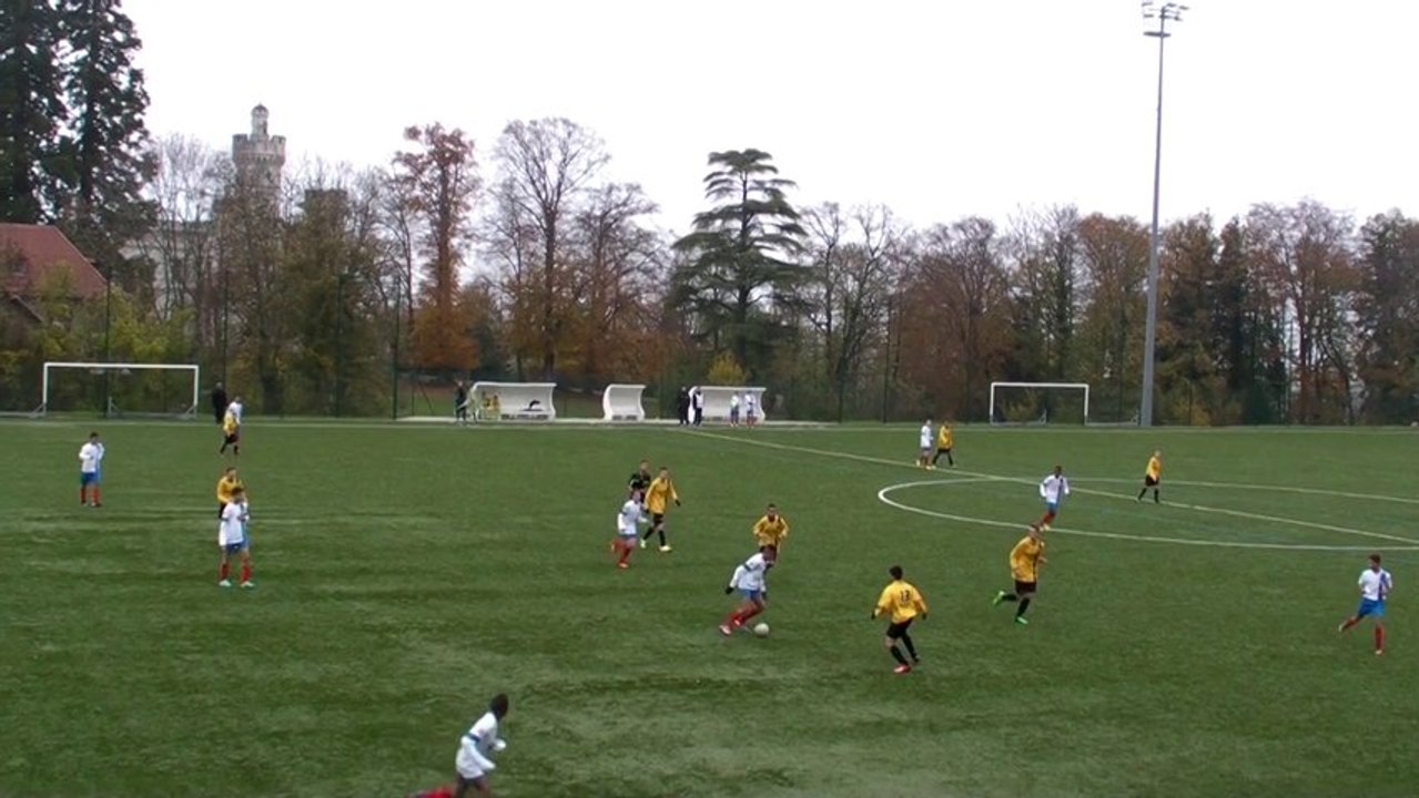U.S. Annemasse A U15 17/11/2013 (geste technique du jour)