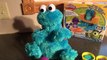 Cookie Monster Count' n Crunch , Monsters University Scare Chair Play Doh Playset