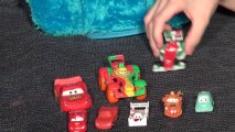 Cookie Monster Count' n Crunch eating Cars from Pixar Cars, with Lightning McQueen