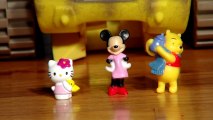 Kinder Egg Surprise with Screaming Banshee, Hello Kitty, Minnie Mouse and Winnie the Pooh