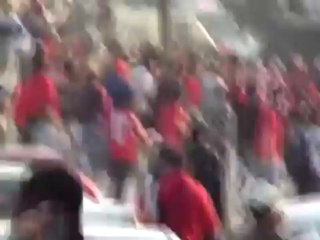 مشادات بين الأمن وبعض أعضاء "أولتراس أهلاوي" لرفضهم حضور المباراة بدون تذاكر‎