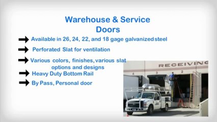Commercial & Industrial Rolling Steel Door Repair