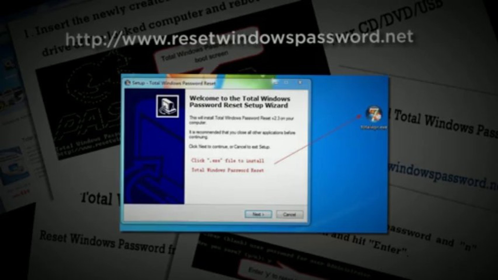 ⁣How to reset the forgotten Windows password on Windows 7,8,XP,Vista without data loss.