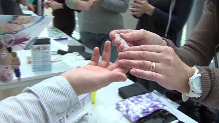 Journée Mondiale du diabète à l'hôpital de Calais