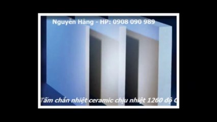 Bong gom ceramic, ceramic fiber, bong chong chay, cuon bong bao on