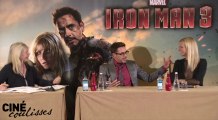 Iron Man 3 - Bonus - Robert Downey Jr. et le français de Gwyneth Paltrow