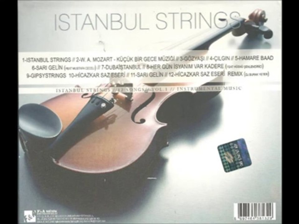 İstanbul Strings -  Hüseyin Kemancı _ Çılgın [© FA Müzik]