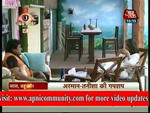 Bigg Boss 18 Nov2013 Bigg Boss Mein Arman Tanisha Ki Gapshap