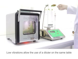 Super SIlent Blending with INTERSCIENCE's BagMixer S