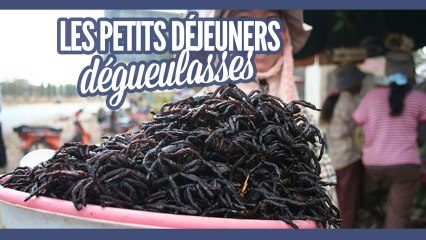Top des petits déjeuners les plus dégueulasses du monde
