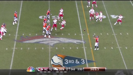QB Manning to WR Decker, 33-yd, pass