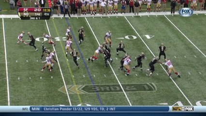 QB Brees to WR Colston, 26-yd, pass