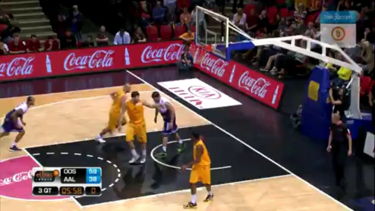Ethias League / BC Oostende 99  - 68 Okapi Aalstar ( FR )