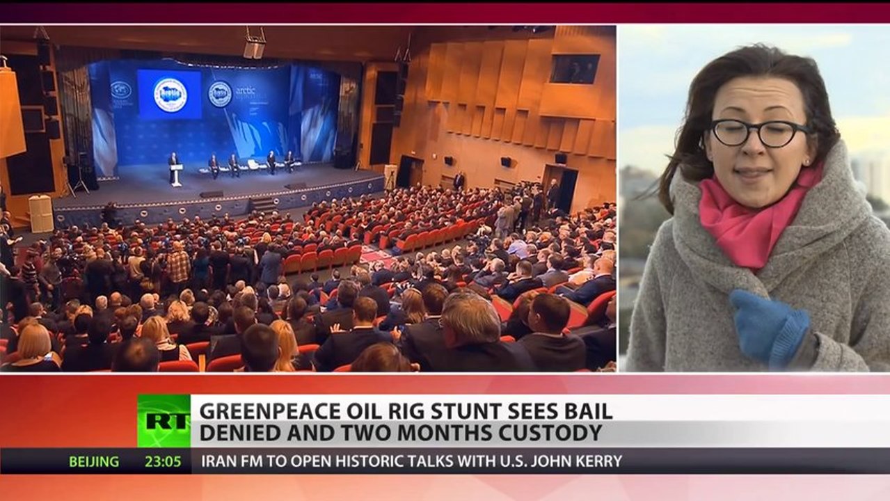 Greenpeace activists detained in Arctic 'piracy' case