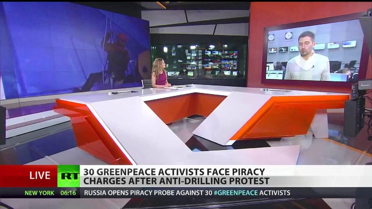 Pirates in Arctic? Greenpeace activists face charges after anti-drilling protest