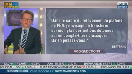 Les Réponses de Christian Fontaine aux auditeurs, dans Intégrale Placements – 18/11