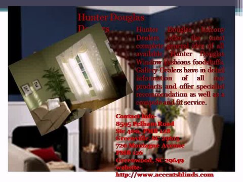 Blinds, Shades and Curtain Treatments,Hunter Douglas Dealers