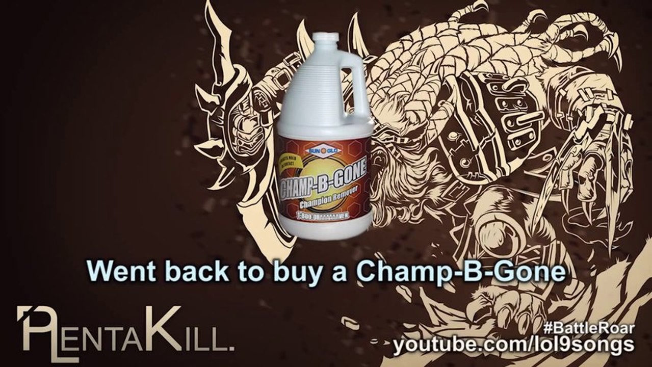 PlentaKill - Battle Roar (Katy Perry - Roar LoL Parody) PLK