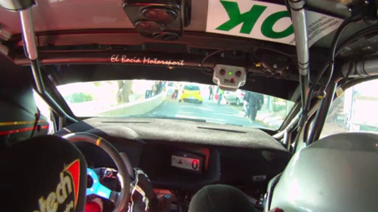 Rallye du Mistral 2013 ES2 Mathieu Biasion/ Jeff de Montredon