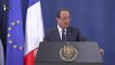 A Ramallah, François Hollande demande "l'arrêt total de la colonisation"