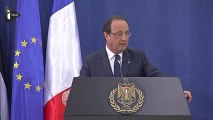 A Ramallah, François Hollande demande 